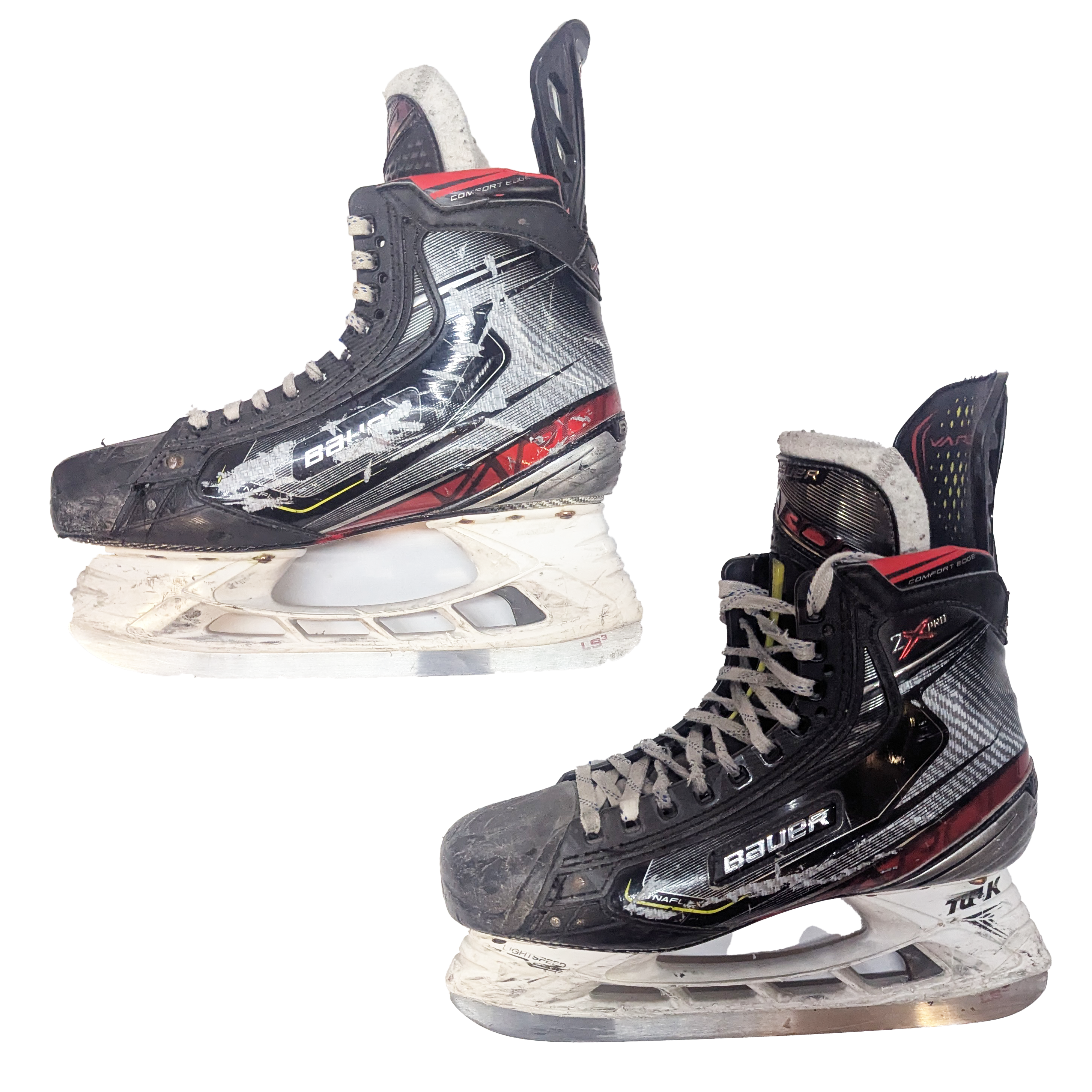 Bauer Vapor 2X Pro - Patins de hockey Pro Stock d'occasion - Taille 7.5EE